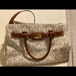 MIchael Kors Hamilton Logo Satchel